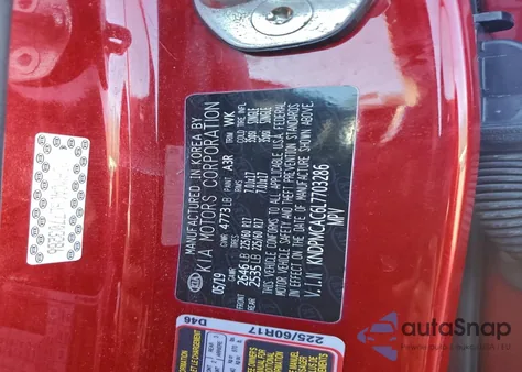 2020 Kia Sportage Lx из США, поврежденный, VIN KNDPMCAC6L7703286